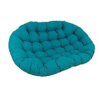 Coussin Double Papasan d'Extérieur Imperméable - Chaise Épaisse pour Patio et Jardin - Panier Suspendu