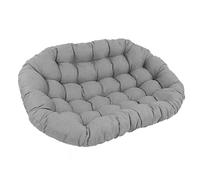 Coussin double Papasan d'extérieur imperméable, coussin de chaise Papasan, coussin de chaise Papasan épais, coussin Papasan uniquement, coussins de chaise à panier suspendu pour patio et jardin