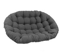 Coussin double Papasan d'extérieur imperméable, coussin de chaise Papasan, coussin de chaise Papasan épais, coussin Papasan uniquement, coussins de chaise à panier suspendu pour patio et jardin