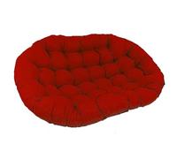 Coussin double Papasan d'extérieur imperméable, coussin de chaise Papasan, coussin de chaise Papasan épais, coussin Papasan uniquement, coussins de chaise à panier suspendu pour patio et jardin