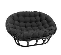 Coussin Double Papasan Extérieur,Coussin De Chaise Papasan,Coussins De Chaise De Panier Suspendus Coussins De Chaise De Jardin Imperméables Coussins De Chaise De Patio,Blanc,170 * 120cm(Taille:170 * 1