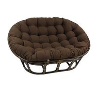 Coussin Double Papasan Extérieur,Coussin De Chaise Papasan,Coussins De Chaise De Panier Suspendus Coussins De Chaise De Jardin Imperméables Coussins De Chaise De Patio,Blanc,170 * 120cm(Taille:170 * 1