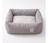 Coussin Douillet et Confortable, Tapis Moelleux pour Chat et Petit Chien | Garnissage généreux en ouate PP et rebord relevé façon nid pour un sommeil réparateur et rassurant