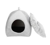 Coussin doux pour animaux de compagnie - Niche pour animaux domestiques 2 en 1 de Villa Maison Chaude Niche pour chats Semi-fermée Niche pour hamsters Niche pour chiens de petite taille pour âme