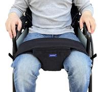 Coussin écarteur de genou pour abduction de hanche - Bloc de mousse profilé avec sangles antidérapantes pour chirurgie de remplacement de la hanche - Séparateur de jambes pour soulager la douleur