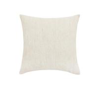 Douceur d'Intérieur, Coussin Déhoussable (45 x 45 cm) Nando Naturel, Effet Lin Tissé