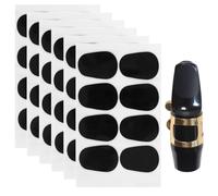 Coussin Embouchure 0.8 mm Patchs, 48 Pièces coussinets pour bec de saxophone alto, Coussin Embouchure Saxophone Patchs d'Embouchure Patch Bec Saxophone Alto, pour saxophones et clarinettes