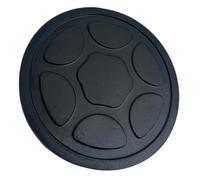 Coussin en caoutchouc - Diamètre : 95 mm - Hauteur : 12 mm - Pour cric de 3 t