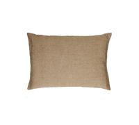 Coussin en coton beige, rectangulaire, uni - Pomax, Basics - 70x50x1 cm