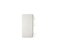 Coussin en coton blanc cassé Puna