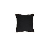 Coussin en coton gris foncé Opposites