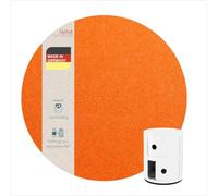 Coussin en feutre écologique adapté pour table de chevet Kartell Componibili Container Sous-couche ronde (Abricot, 30,3 cm)