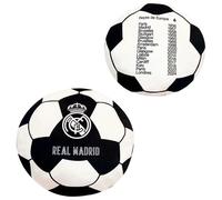 Coussin en forme de ballon Real Madrid European Kings Blanc 40 cm