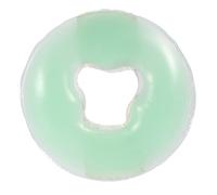 Coussin en gel viscoélastique pour le visage, pour l'appui-tête ou les fentes du nez, lavable et facile d'entretien, 1 pièce (vert clair)
