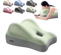 Coussin en mousse à mémoire de forme pour élévation des hanches - Coussin cale pour couples avec soulagement des lombaires et du cou, idéal pour les couples, usage domestique, support de lit/canapé