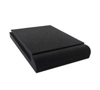Coussin en mousse anti-vibrations de qualité supérieure pour barres de son, améliore l ' audition, tapis antidérapant de bureau avec coussin de découplage de barre de son en mousse absorbant les chocs