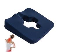Coussin en mousse de siège automobile - Long coussin en mousse - Coussin d'assise ergonomique pour la chaise - Lutte contre la respiration - Coussin correcteur pour travailler
