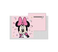 Coussin en Peluche avec poche Minnie Disney - Rose