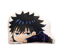 Coussin en peluche - Motif Megumi Fushiguro - Convient pour lit canapé, comme décoration de chambre ou cadeau