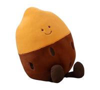 Coussin en Peluche pour Canapé, Mignon avec Pattes, Plante Décorative, Jouet Doux pour Chambre à Coucher, Décoration D'intérieur, Fête D'anniv, Patate Douce Brune