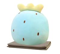 Coussin en peluche rempli, jouet de dessin animé, Fruits et légumes, peluche douce d'hiver, couverture en laine chaude, jouets en peluche mignons de décoration