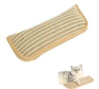 Coussin en sisal naturel résistant et durable aux extrémités pour chats à mâcher, aide à nettoyer les dents et soulager le stress. Convient pour les chats d'intérieur, les chatons et les foyers