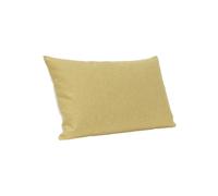 Coussin en tissu bleu et jaune, rectangulaire, réversible, OEKO-TEX, lavable en machine - Hübsch, Bliss - 50x2x80 cm
