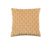 Coussin en tissu multicolore, à motifs géométriques, carré, très rembourré - Zuiver, Beverly - 45x45x12 cm