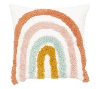 Atmosphera – Coussin enfant «Arc-en-Ciel» 38x38 cm Multicolore