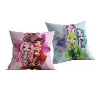 Coussin enfant 40x40 Rainbow High poupées réversible RBH-1842C Halantex