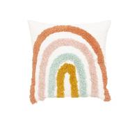 - Coussin Enfant "Arc-en-Ciel" 38x38cm Multicolore