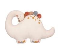 Coussin enfant ""Arlequin"" dinosaure coton 40x30cm - Atmosphera createur d'interieur