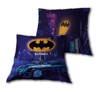 Aymax! Coussin enfant Batman – Logo Gotham City – 40 x 40 cm – Multicolore