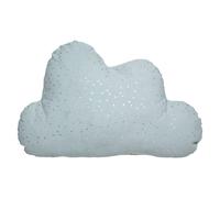 Coussin enfant berlingot nuage bleu gris TU