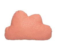 Coussin enfant ""Berlingot"" nuage - coton - rose terracotta - 45x28 cm - Terracotta - Atmosphera createur d'interieur