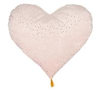 Coussin enfant - coeur rose TU