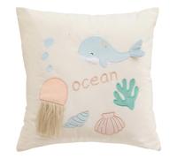 Coussin Enfant Déco "Mer" 40x40cm Multicolore