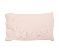 Coussin Enfant Love 50 X 30 Cm Rose