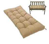 Coussin épais et imperméable pour Banc de Jardin 2/3 Places avec Sangles antidérapantes pour sièges de Cuisine, Coussins rectangulaires pour Banc de Jardin, Patio, Chaise Longue, balançoire,