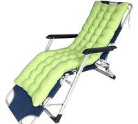Coussin épais matelassé pour chaise longue, chaise longue avec design antidérapant et rembourrage doux et confortable