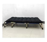 Coussin épais pour chaise longue avec attaches - Coussin ultra doux pour cuisine, terrasse, jardin, meubles de maison - Noir - 48 x 155 cm