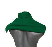 Coussin épaules et nuque avec col aux pépins de raisins - vert - Coussin thermique - Coussin aux graines - Grande bouillotte sèche