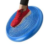 Coussin Équilibre - Disque Yoga 34cm Gonflable, Entraîneur Stabilité Noyau Cheville | Siège PVC Chaise Bureau, Intégration Sensorielle, Anti-Éclatement Fitness Maison Dos Soulagement