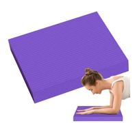 Coussin Équilibre Mousse - Tapis Genoux Yoga Épais Ab Wheel Planche | Coussin Antidérapant 300g | Support Large Doux Abdos Pilates Fentes Squats Salle Maison Fitness Étirement 44x30x4cm