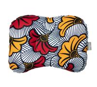 Coussin ergonomique bébé wax rouge 30