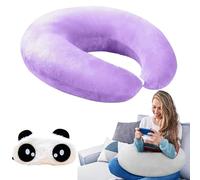 Coussin ergonomique Crealis - Votre allié confort pour les moments créatifs, coussin de soutien, coussin de support, travail et crochet, super léger, portable, pour lire, jouer, travailler et