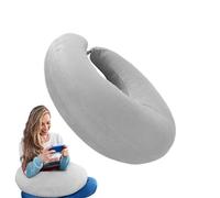 Coussin Ergonomique Pour Tricoter, Oreiller Accoudoir, Coussin Dos En U Au Crochet Multifonctionnel, Accessoire Confortable Pour Canapé, Lit, Et Séances De Regarder La TV À Domicile 60×80 Cm