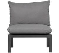 Coussin et Dossier Fiam Domino Anthracite