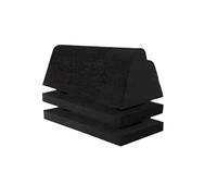 Coussin étirement de la nuque - Correcteur d'épaule et coussin apaisant - Soutien du cou - Pour les voyages, le bureau, la voiture, l'avion, le sommeil, le yoga, l'appartement