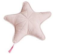 Coussin étoile de mer en lin coussin décoratif style bord de mer et plage rose